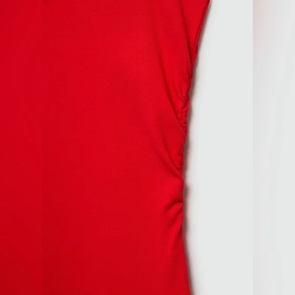 Mango red dress with straps NWT - Picture 5 of 5